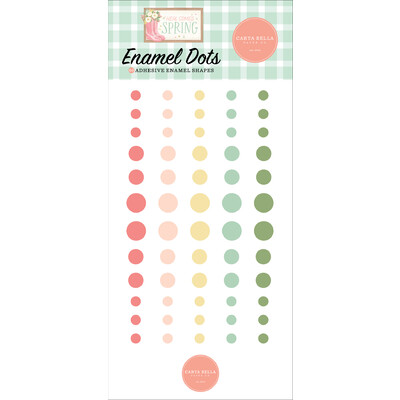 Enamel Dots, Here Comes Spring