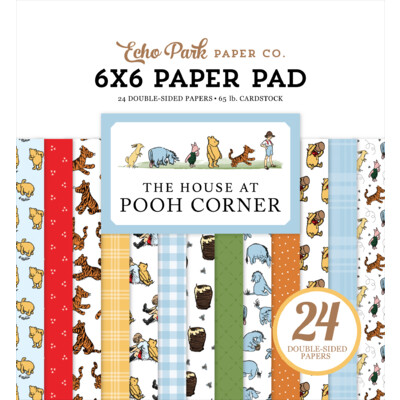 6X6 Paper Pad, The House at Pooh Corner