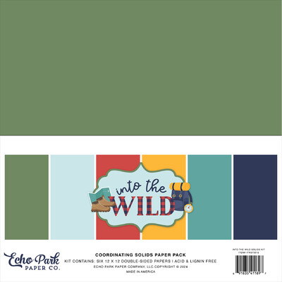 12X12 Solids Kit, Into the Wild