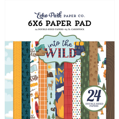 6X6 Paper Pad, Into the Wild