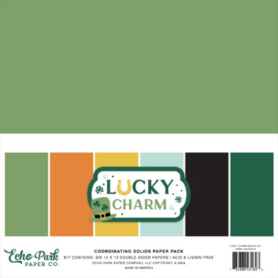 12X12 Solids Kit, Lucky Charm