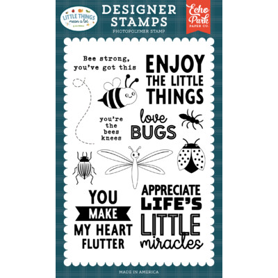 Clear Stamp, Little Things Mean a Lot - Friendly Bugs