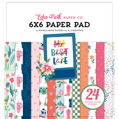 6X6 Paper Pad, My Best Life