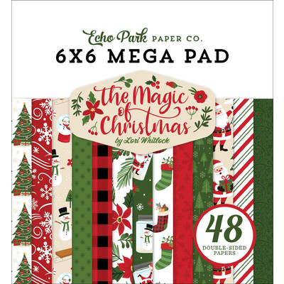 6X6 Mega Paper Pad, The Magic of Christmas