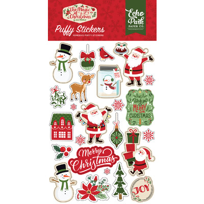 Puffy Stickers, The Magic of Christmas