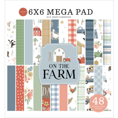 6X6 Mega Paper Pad, On the Farm