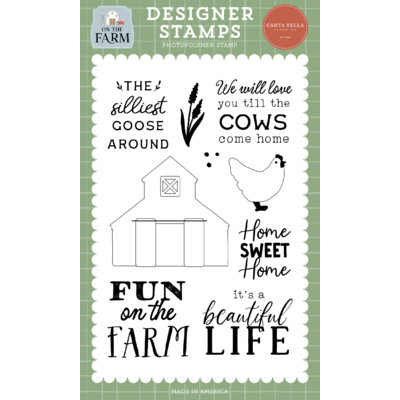 Clear Stamp, On the Farm - Cows Come Home