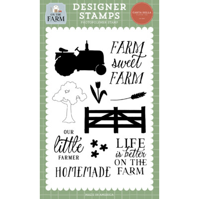 Clear Stamp, On the Farm - Farm Sweet Farm