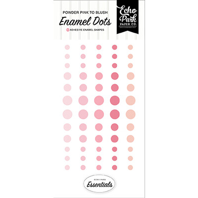 Enamel Dots, Pink Essentials