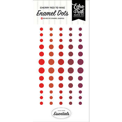 Enamel Dots, Red Essentials