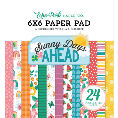 6X6 Paper Pad, Sunny Days Ahead