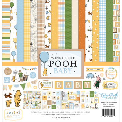 12X12 Collection Kit, Winnie the Pooh Baby