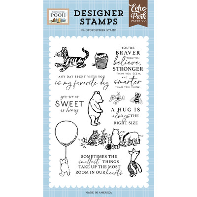 Clear Stamp, Winnie the Pooh - Pooh and Friends