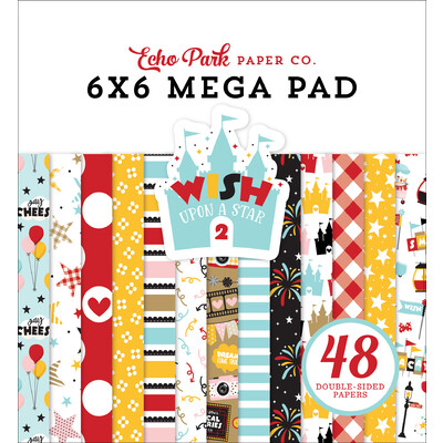6X6 Mega Paper Pad, Wish Upon a Star 2