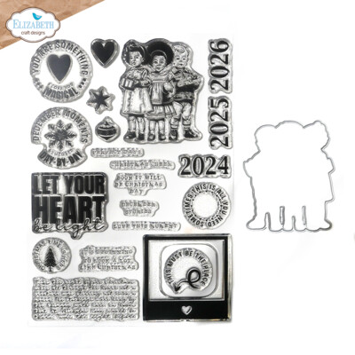 Clear Stamp & Die Set, Magical Moments