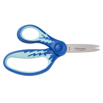 Softgrip Left-Handed Pointed-Tip Kids Scissors, 5 in.