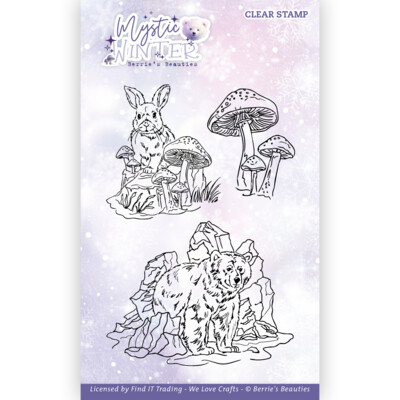 Berries Beauties Clear Stamp, Mystic Winter - Polar Bear