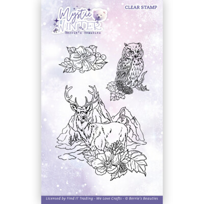 Berries Beauties Clear Stamp, Mystic Winter - Deer