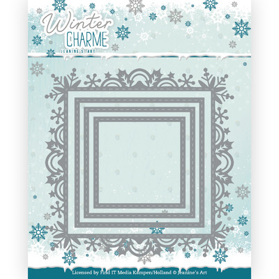 Jeanine's Art Die, Winter Charme - Snowflake Nesting