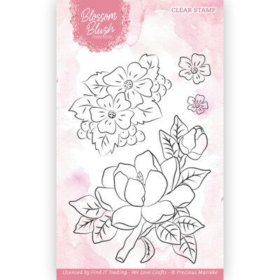 Precious Marieke Clear Stamp, Blossom Blush - Magnolia