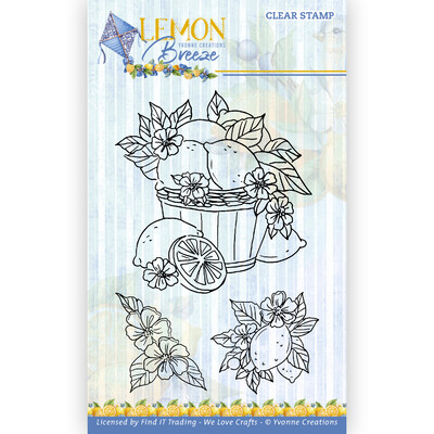 Clear Stamp, Lemon Breeze - Lemons