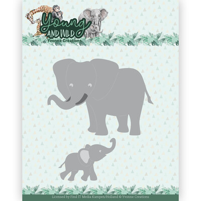 Yvonne Creations Die, Young and Wild - Elephants