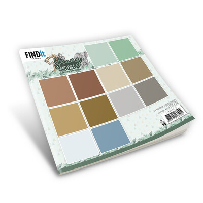 Yvonne Creations 6X6 Paper Pack, Young and Wild - Solid Colours