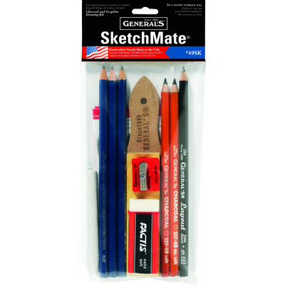 SketchMate Graphite & Charcoal Drawing Kit
