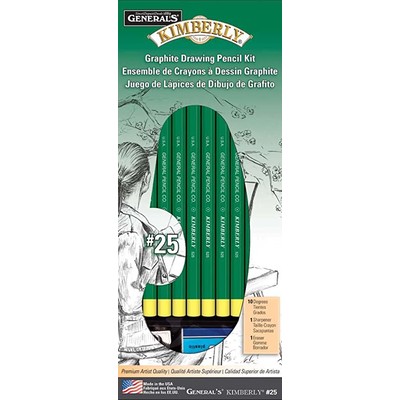Kimberly Graphite Drawing Pencil Set (12 Pack)
