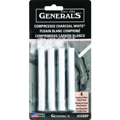 Extra Smooth Compressed Charcoal White Set (4 Pack)