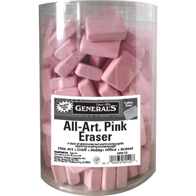 General Pencil 136EBP Artist Gum Eraser- (2 Pack)