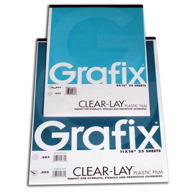 Clear-Lay Film Pack, .010 - 20" x25" (25 Sheets)