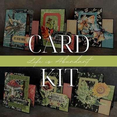 Card Kit, Life is Abundant