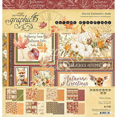 12X12 Collection Pack, Autumn Greetings