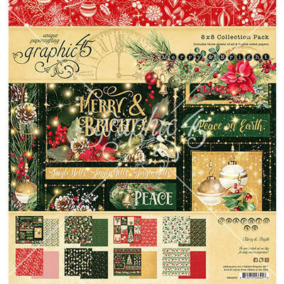 8X8 Collection Pack, Merry & Bright