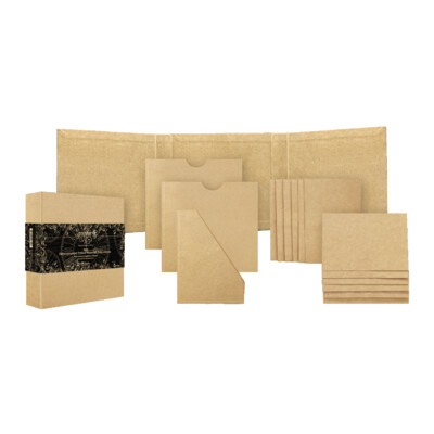 Deconstructed Trifold Waterfall Folio Album, Kraft