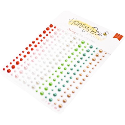 Pearl Stickers, Holiday Pearls