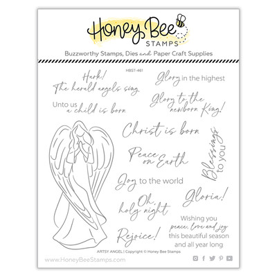 Clear Stamp, Artsy Angel