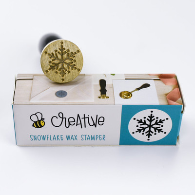 Bee Creative Wax Stamper, Snowflake