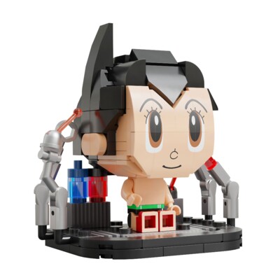 Building Brick Figure, Astro Boy - Mini