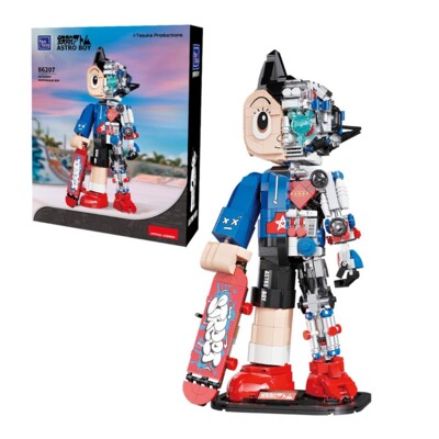 Building Brick Figure, Astro Boy - Skateboard Boy