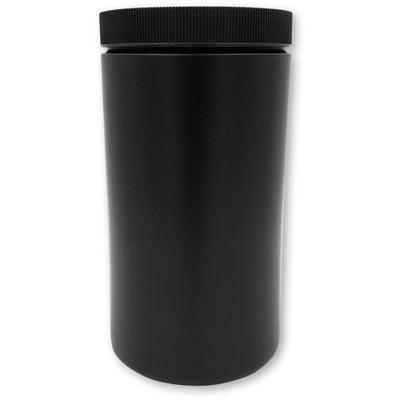 Jar, 1 Quart Opaque Black