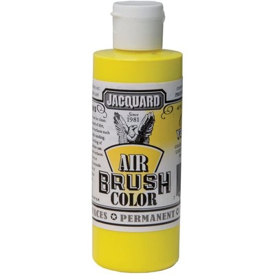 Airbrush Color, 4oz. - Fluorescent Yellow