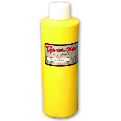 Dye-Na-Flow Fabric Paint, #801 Sun Yellow (8oz)