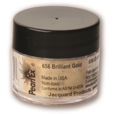 Pearl Ex Powdered Pigments 3g #656 Brilliant Gold