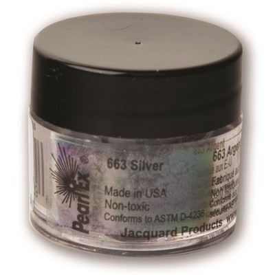 Pearl Ex Powdered Pigments 3g #663 Silver
