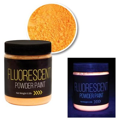 Powder Paint, Fluorescent Orange (0.5lb)