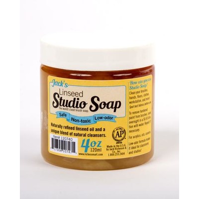 Jack's Linseed Studio Soap (4oz)