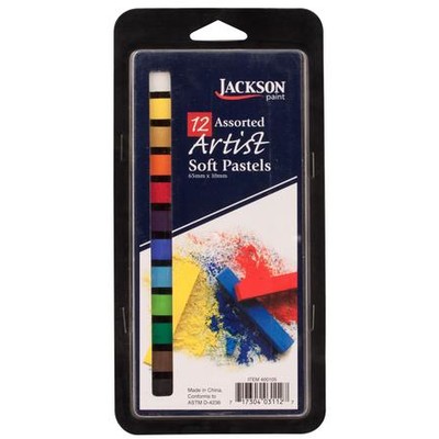 Jackson Pastel Set, Assorted (12pc)