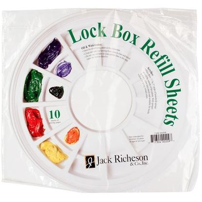 Lock Box Accessory, Refill Mixing Sheets (10 Pack)